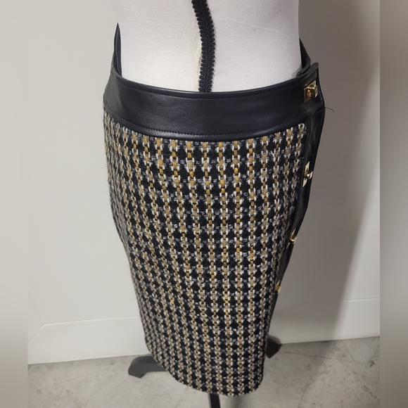 Milly of New York Plaid Jacket & Skirt Combo - Picture 6 of 16